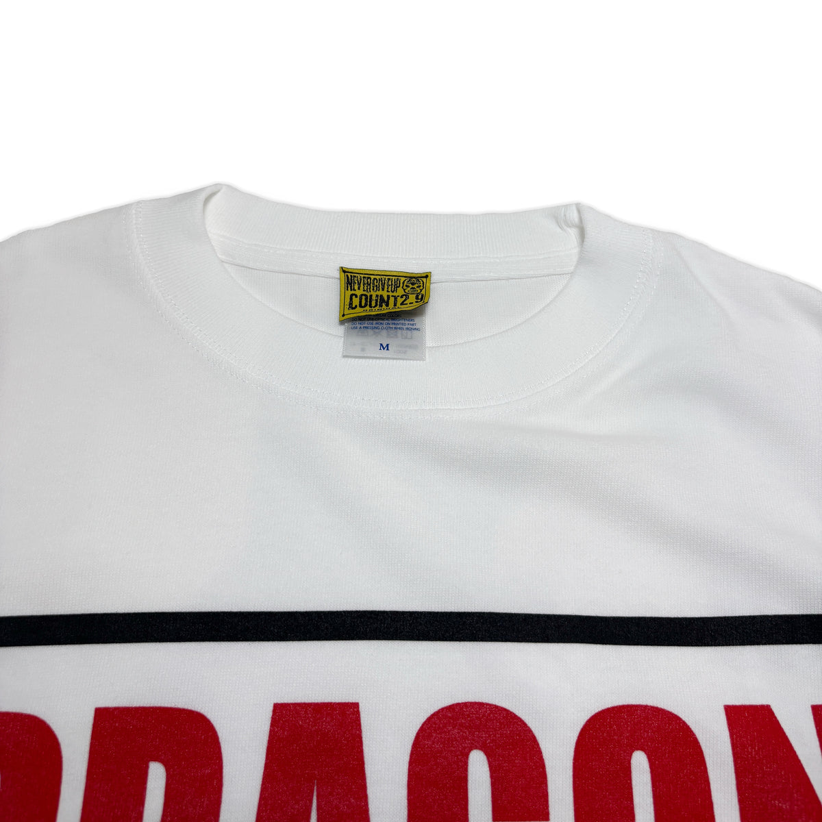 藤波辰爾ｘCount2.9 Dragon Suplex in NY Tシャツ(ホワイト)