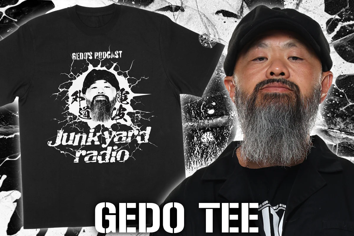 外道「Junk Yard Radio」Tシャツ – プロレス専門店バックドロップ