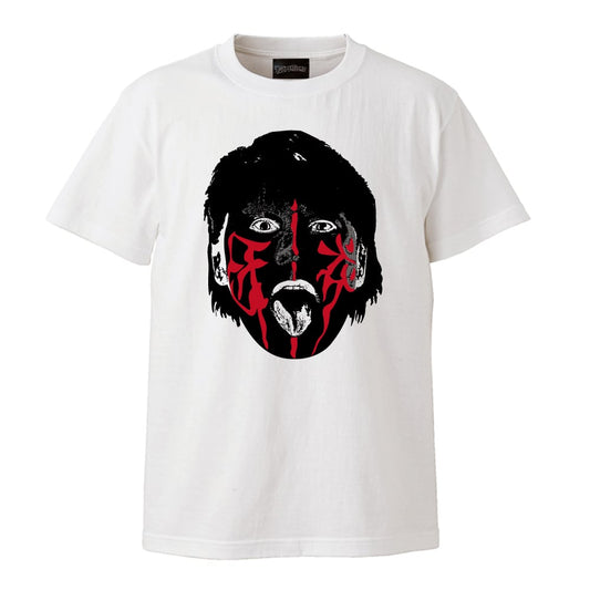 TWOPLATOONS × グレートムタ コラボレーション Tシャツ (BLACK × RED)