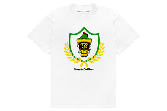 グレート-O-カーン 絵ーカーン 9節「ちび帝オー 弐」Tシャツ（ホワイト）