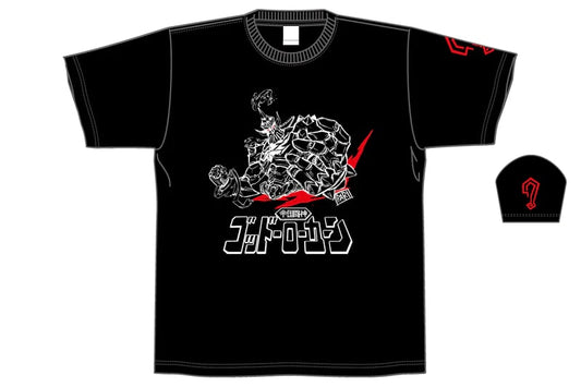 グレート-O-カーン×大張正己 NJPWロボ化 Tシャツ ～その右手は、なにを掴むのか～ (ブラック)