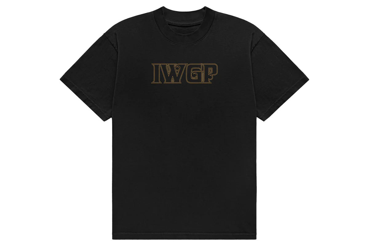 IWGP Tシャツ（ブラック×ゴールド）