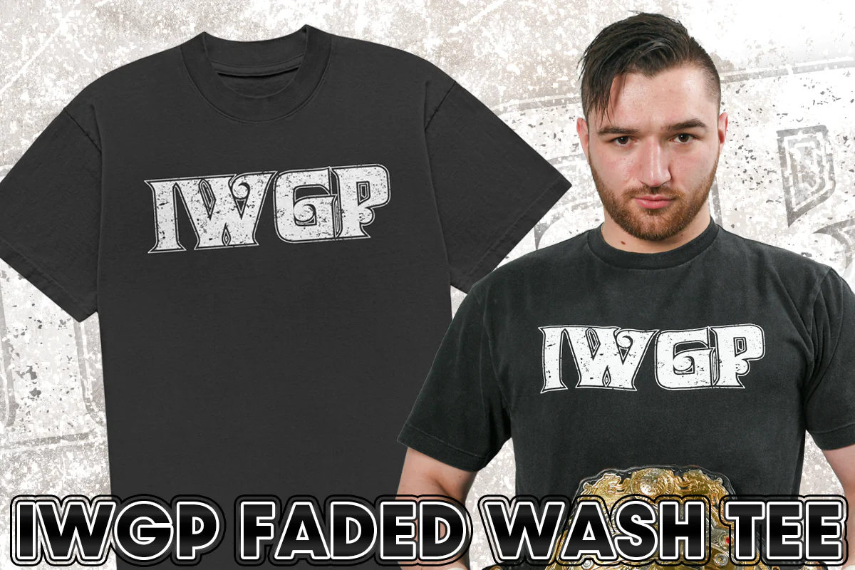 IWGP フェードウォッシュTシャツ