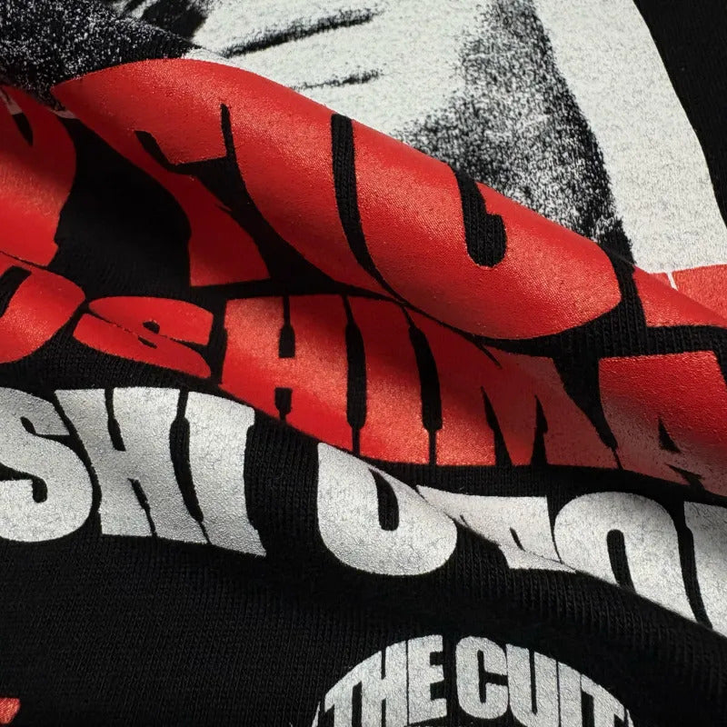 仁義なき戦い 広島死闘篇(マブいスケ・ブラック)復刻版 Tシャツ