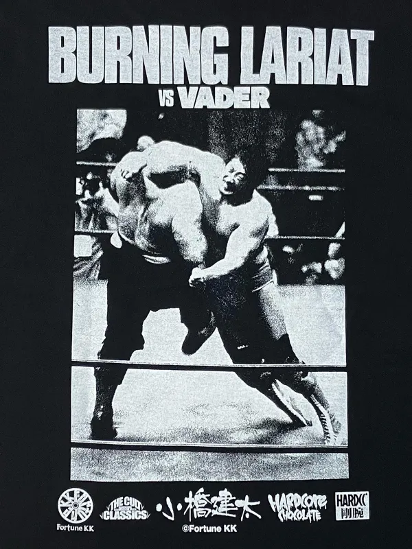 小橋建太 STRONG ARM（鉄人ブラック）Tシャツ