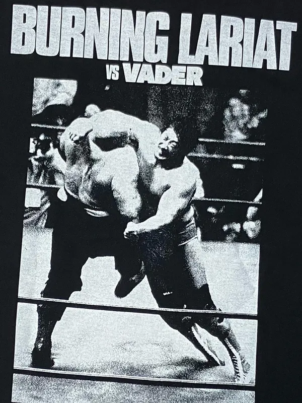 小橋建太 STRONG ARM（鉄人ブラック）Tシャツ