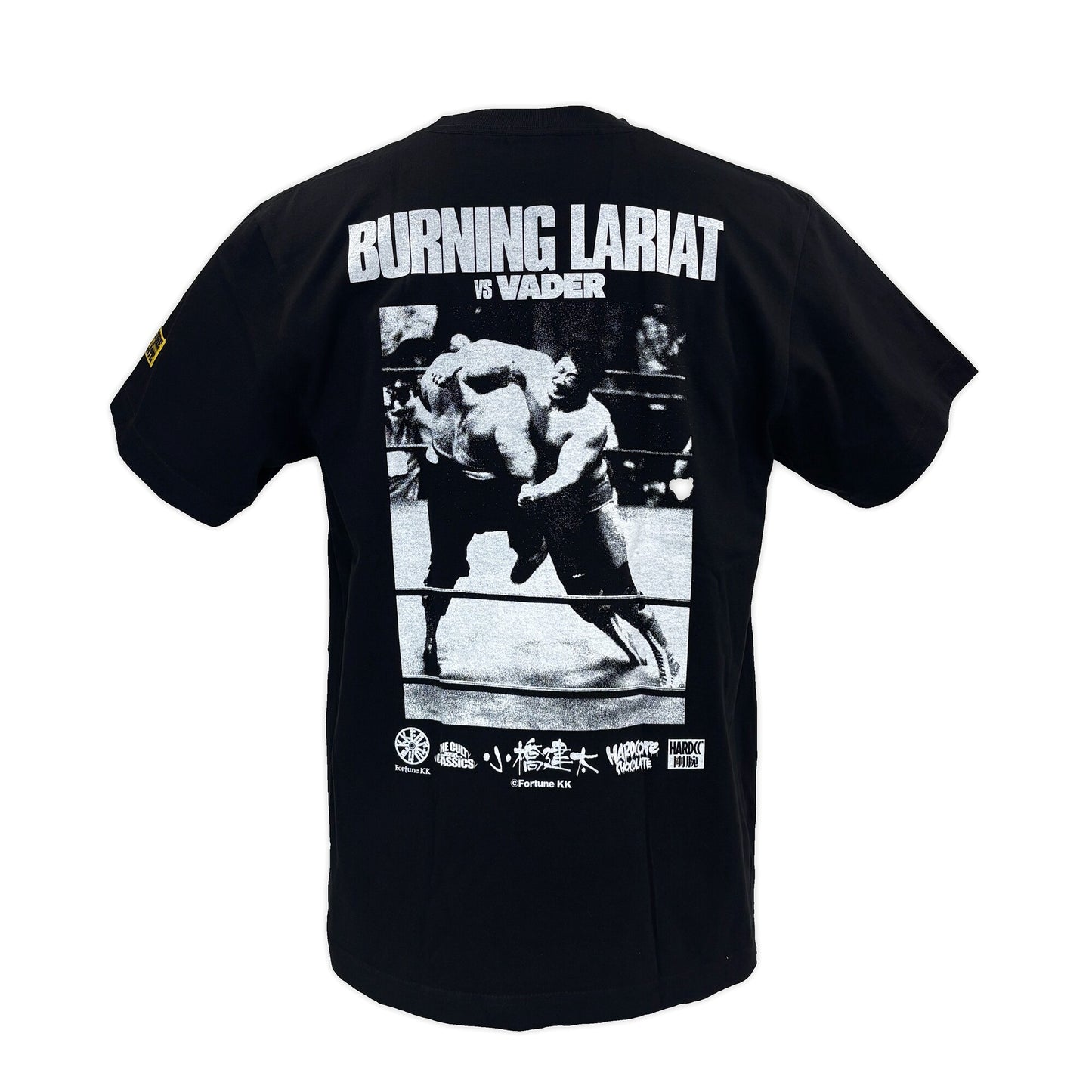 小橋建太 STRONG ARM（鉄人ブラック）Tシャツ