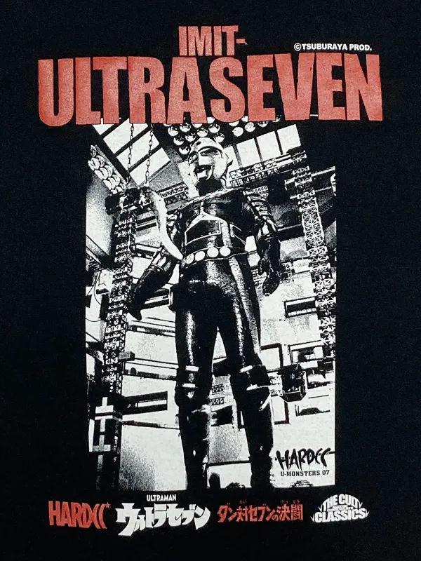 ニセ・ウルトラセブン（MGSH3GWFB1ブラック）Tシャツ