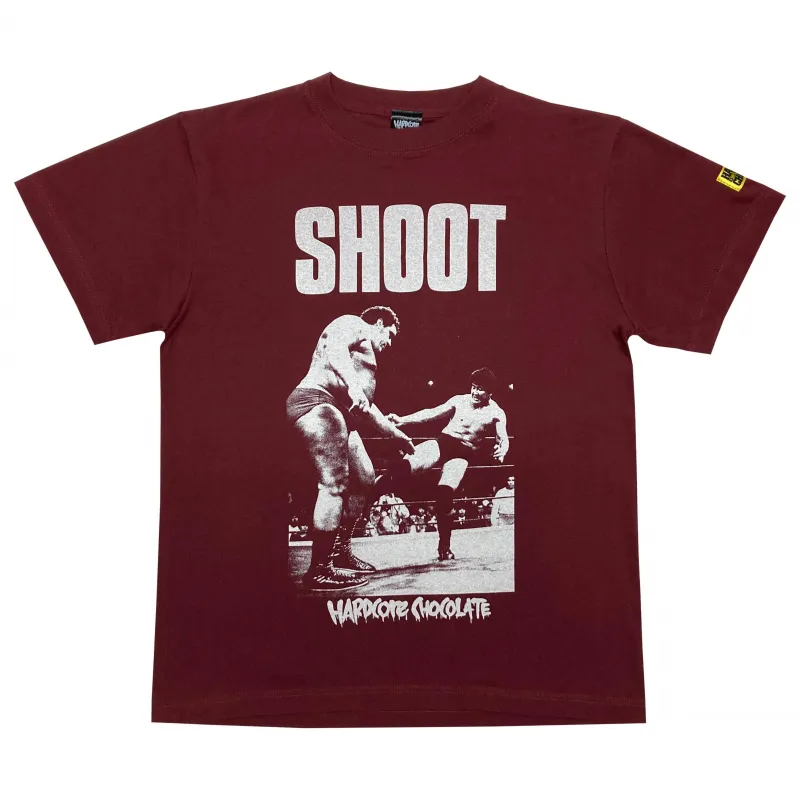 前田日明 シュートファイト（星野さんバーガンディ）　Tシャツ