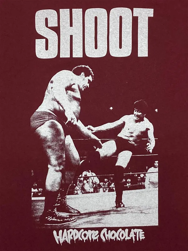 前田日明 シュートファイト（星野さんバーガンディ）　Tシャツ