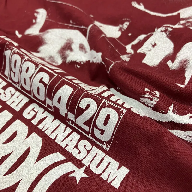 前田日明 シュートファイト（星野さんバーガンディ）　Tシャツ