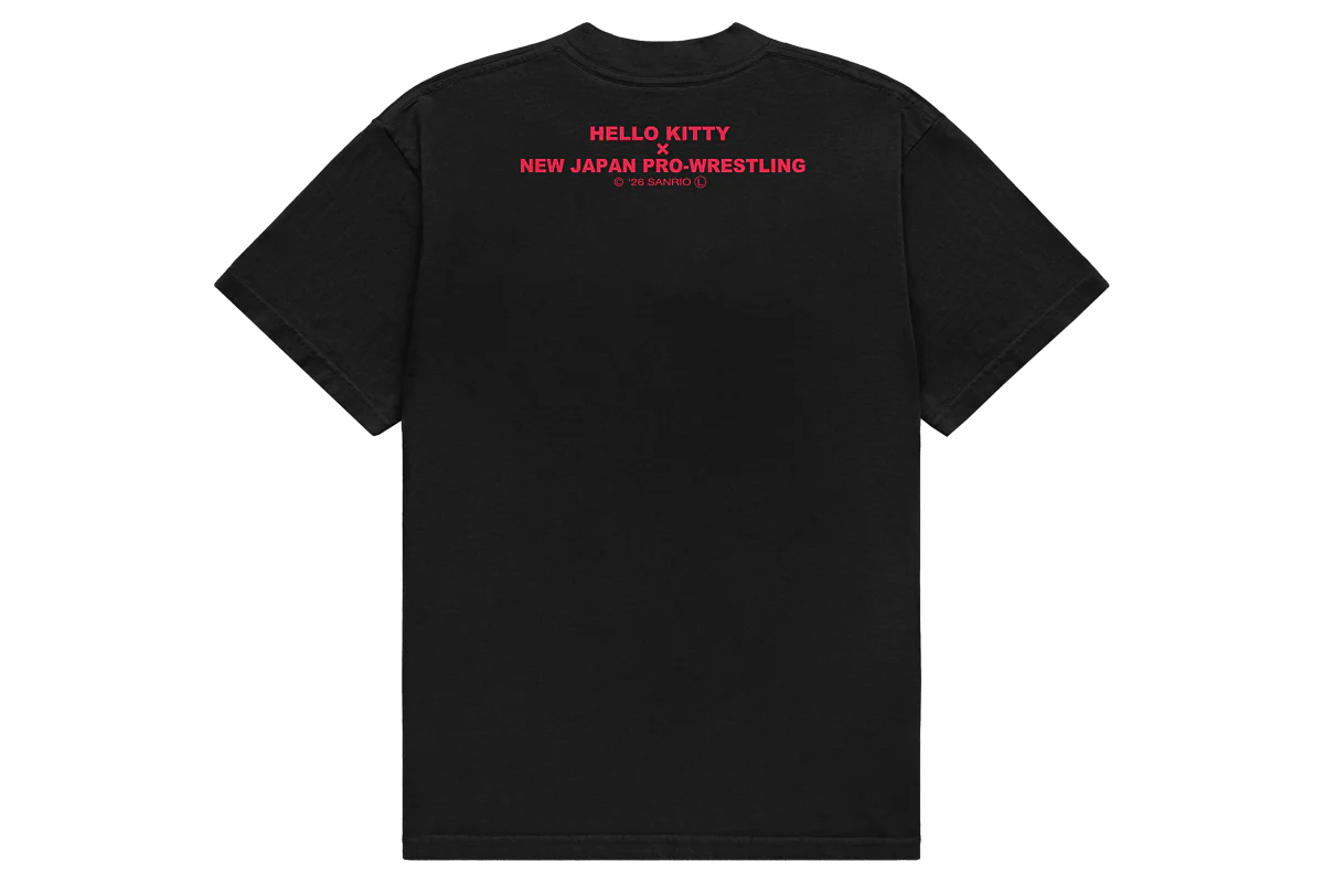 新日本プロレス×ハローキティ コラボTシャツ（HELLO KITTY meets Lion