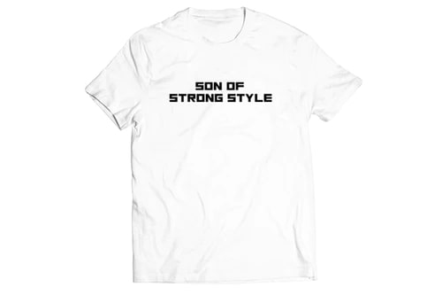 成田蓮 SON OF STRONG STYLE ドライTシャツ (ホワイト)