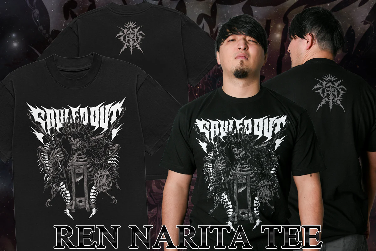 成田蓮「Throne of Torture」Tシャツ