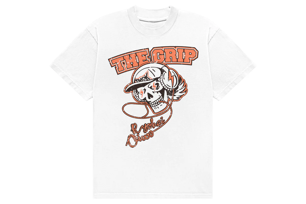 大岩陵平「THUNDERBOLT SKULL」Tシャツ