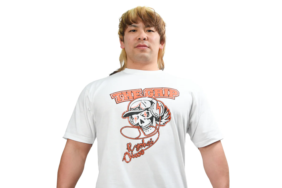 大岩陵平「THUNDERBOLT SKULL」Tシャツ