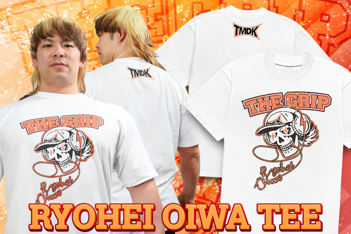 大岩陵平「THUNDERBOLT SKULL」Tシャツ
