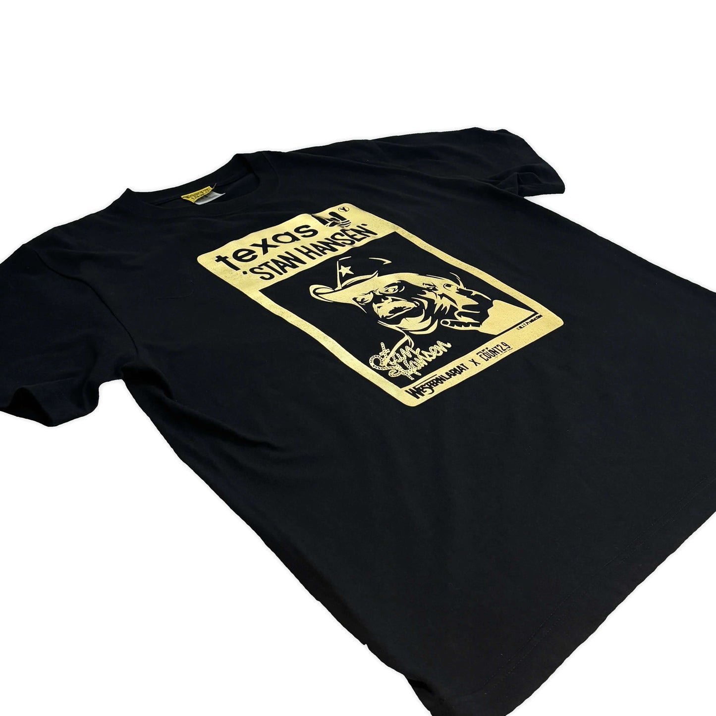 スタンハンセン×Count2.9 Tシャツ (Gold foil 金箔)