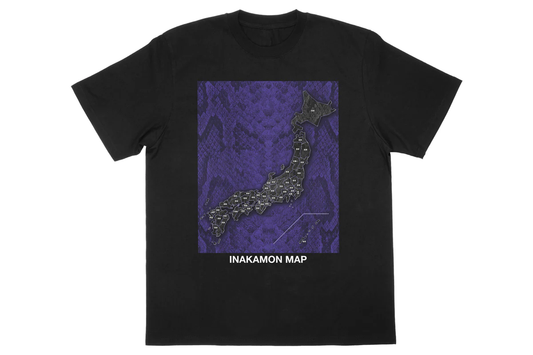SHO「INAKAMON MAP」Tシャツ