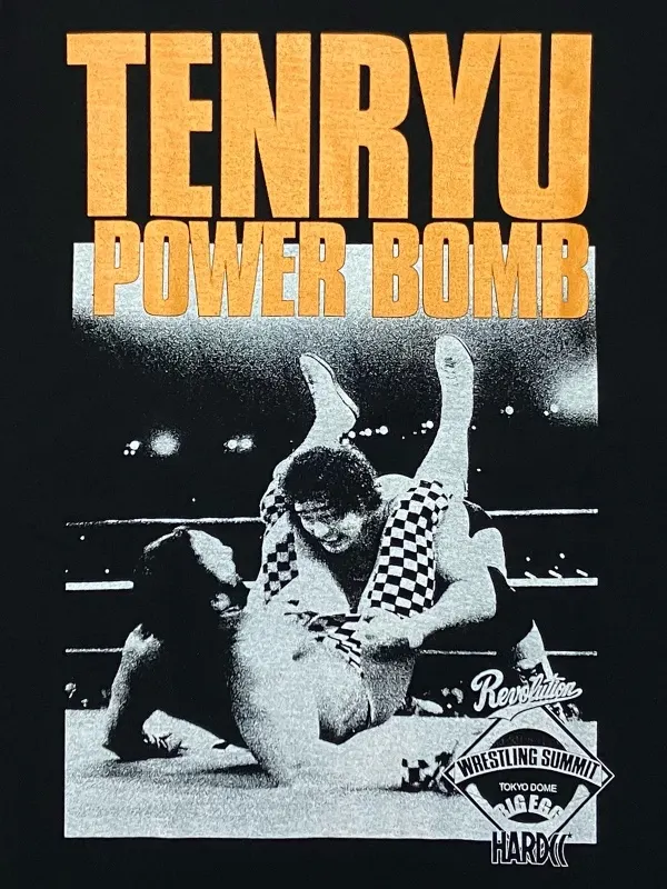 プロレス 天龍源一郎 スウェット トレーナー 希少 昭和 天龍源一郎/日米レスリングサミット(4.13ブラック) – プロレス