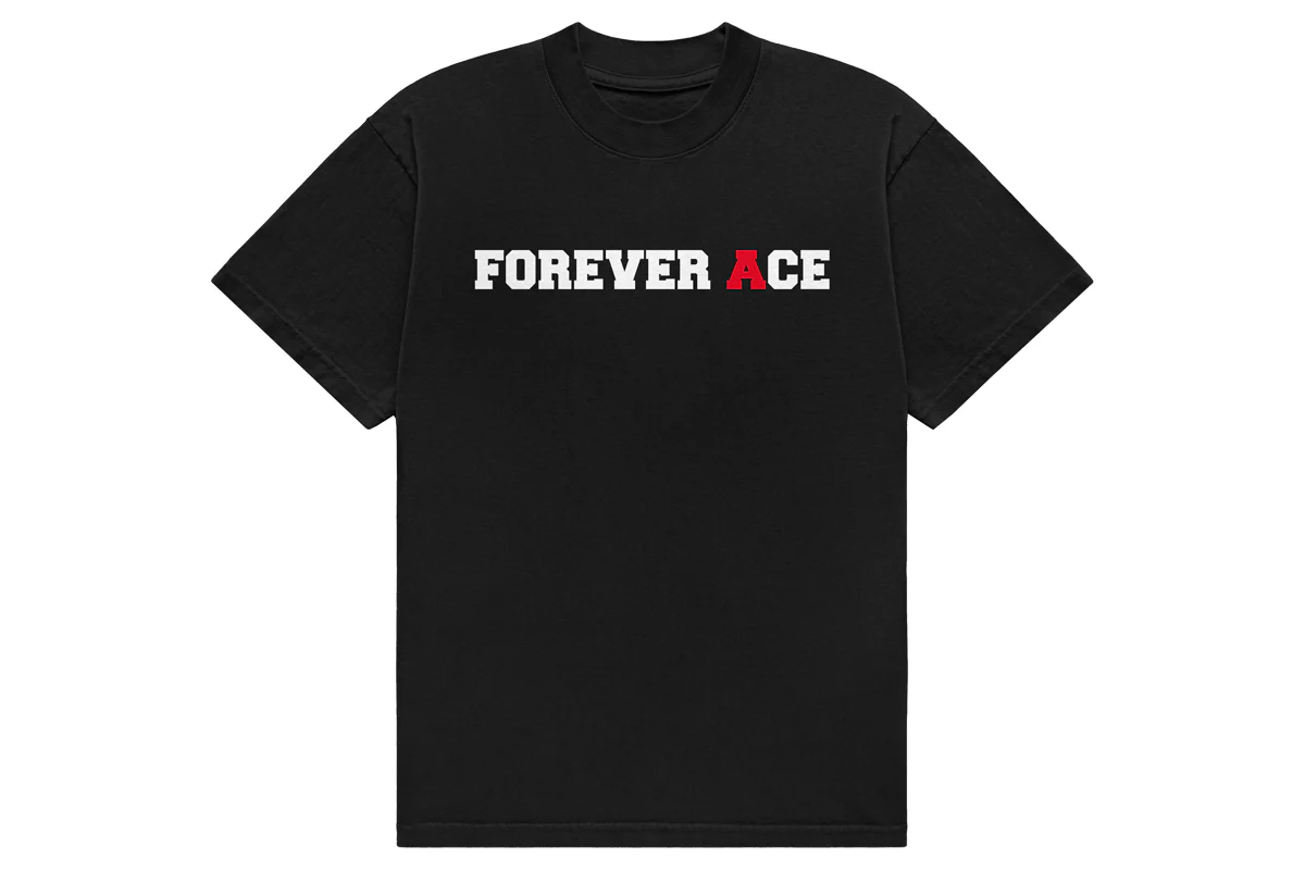 棚橋弘至「FOREVER ACE」Tシャツ（ブラック） – プロレス専門店バック