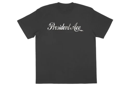 棚橋弘至 PRESIDENT ACE Tシャツ (チャコールグレー)