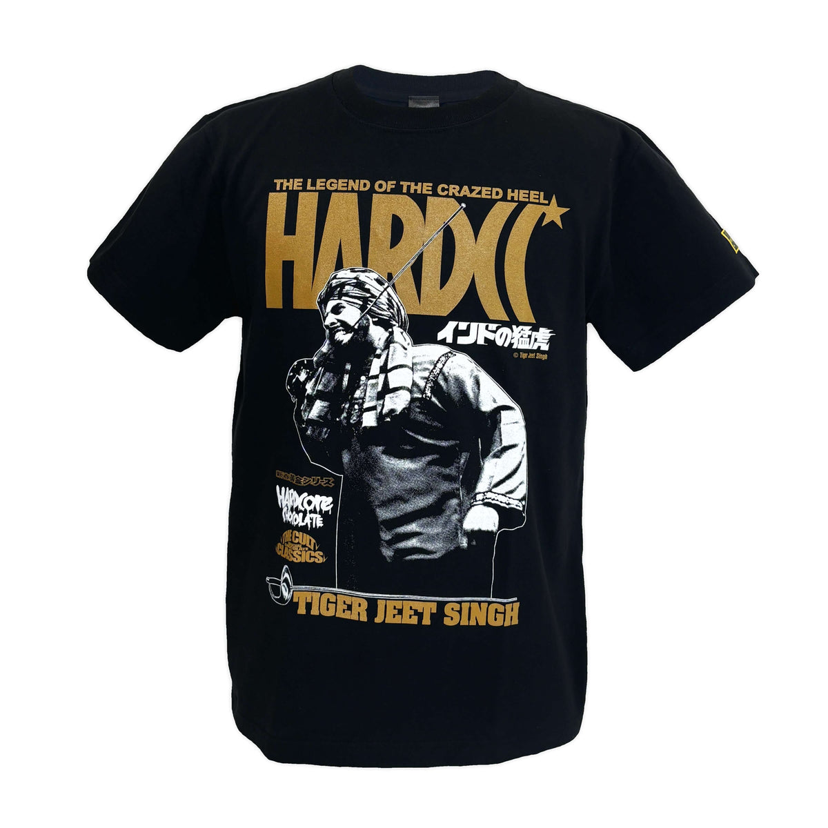 タイガー・ジェット・シン/狂える虎 (サーベル・ブラック) Tシャツ 