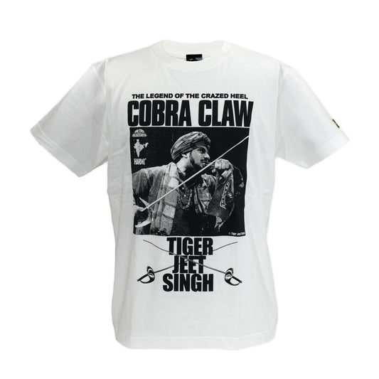 タイガー・ジェット・シン/襲撃！ (狂乱・バニラホワイト) Tシャツ