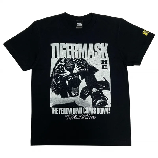 原作版「タイガーマスク」VSゴルゴダ・クロス（磔ブラック）　Tシャツ