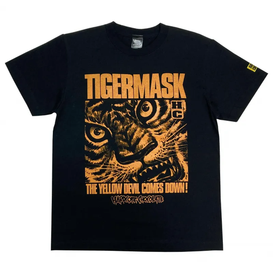 原作版「タイガーマスク」黄色い悪魔（キザ兄ちゃんブラック）　Tシャツ
