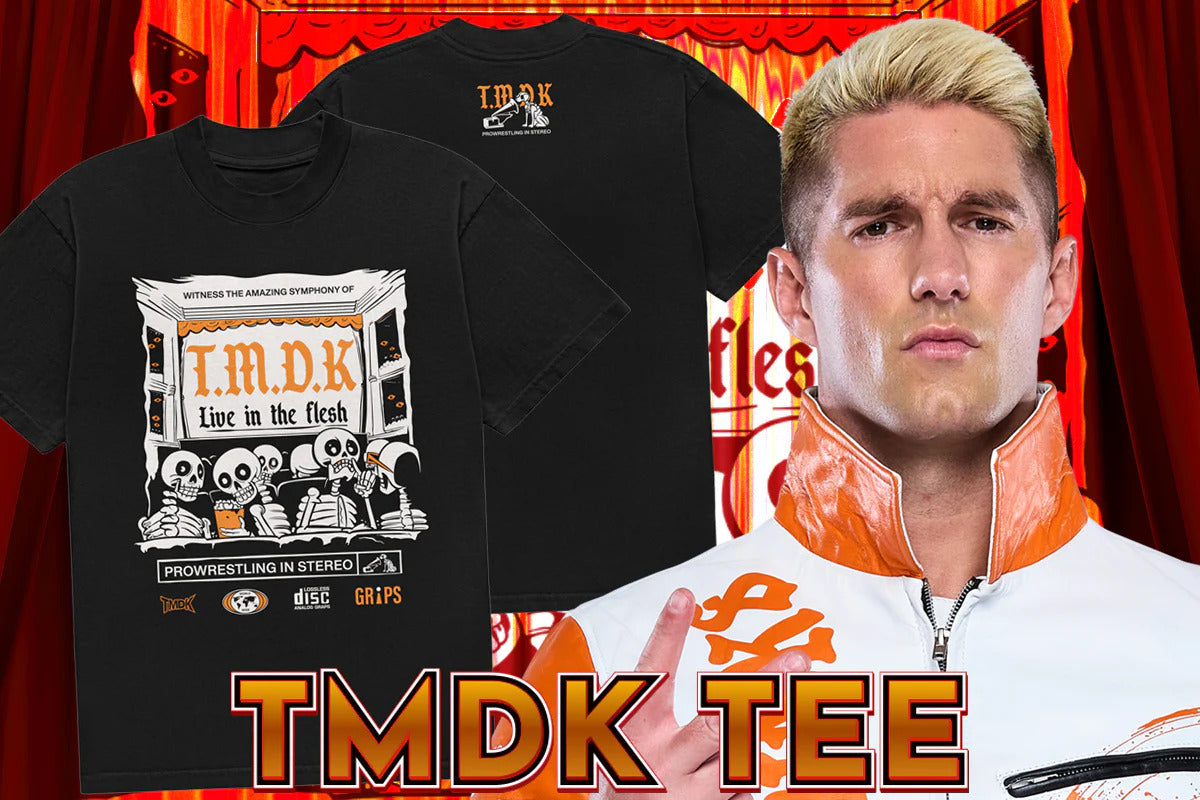TMDK「LIVE IN THE FLESH」Tシャツ