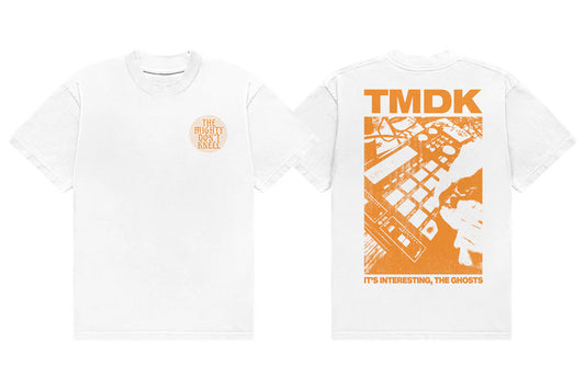 TMDK Tシャツ（2026・ホワイト×オレンジ）