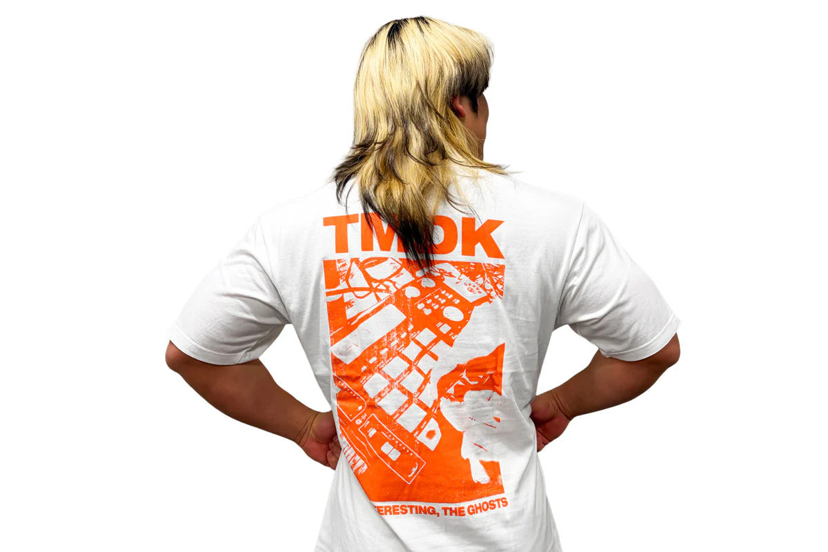 TMDK Tシャツ（2026・ホワイト×オレンジ）
