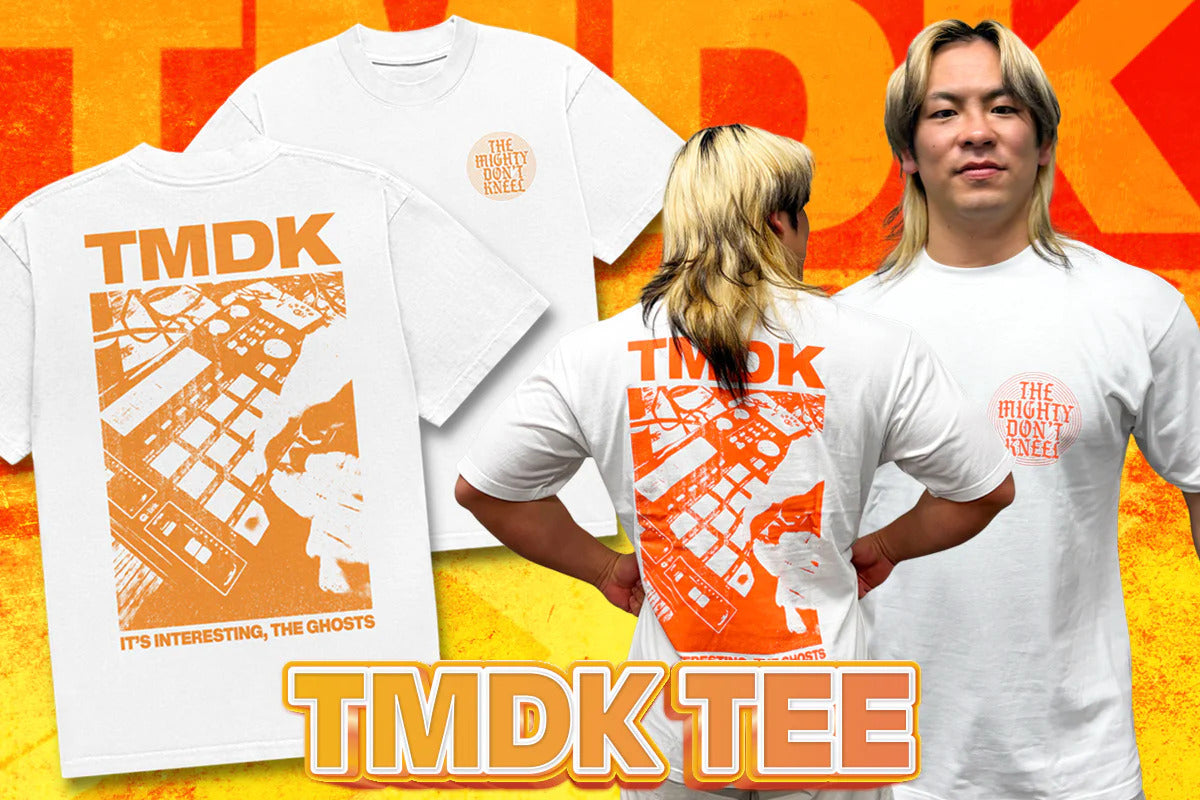 TMDK Tシャツ（2026・ホワイト×オレンジ） – プロレス専門店バックドロップ