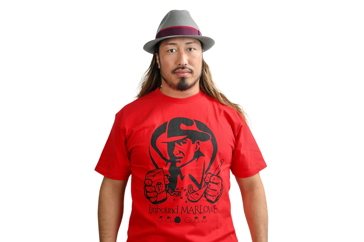 辻陽太×マーロウ「Unbound MARLOWE」コラボTシャツ（ネオン看板）