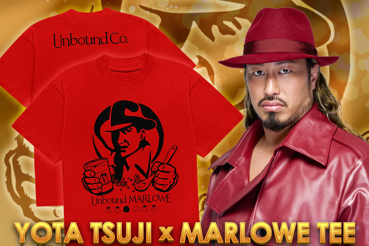 辻陽太×マーロウ「Unbound MARLOWE」コラボTシャツ（ネオン看板）