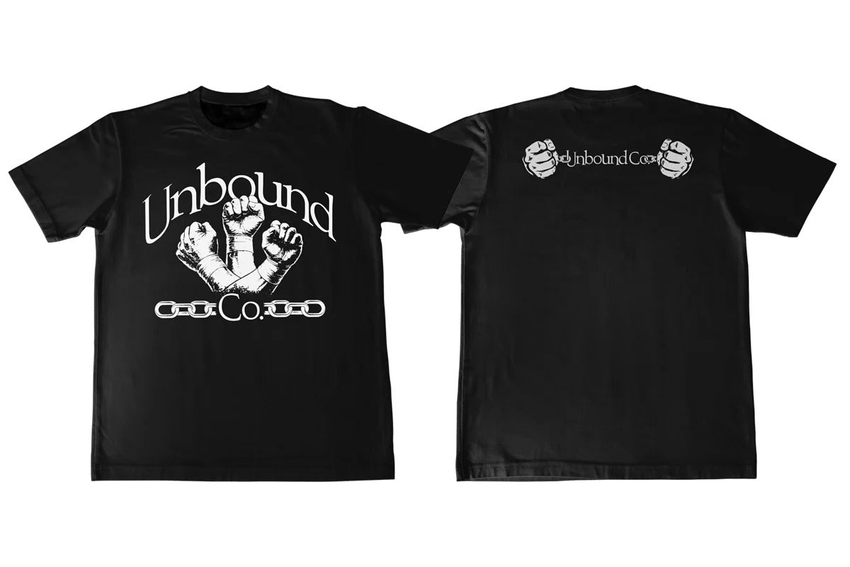 Unbound Co. ドライTシャツ（ブラック×ホワイト）
