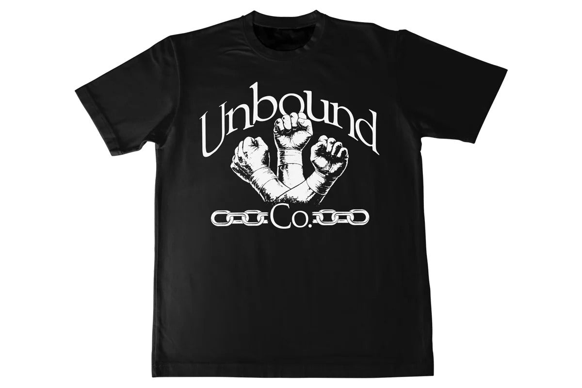 Unbound Co. ドライTシャツ（ブラック×ホワイト）