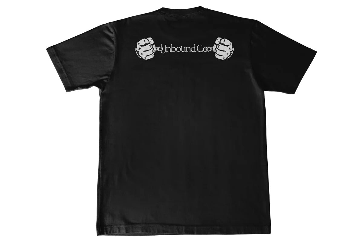 Unbound Co. ドライTシャツ（ブラック×ホワイト）