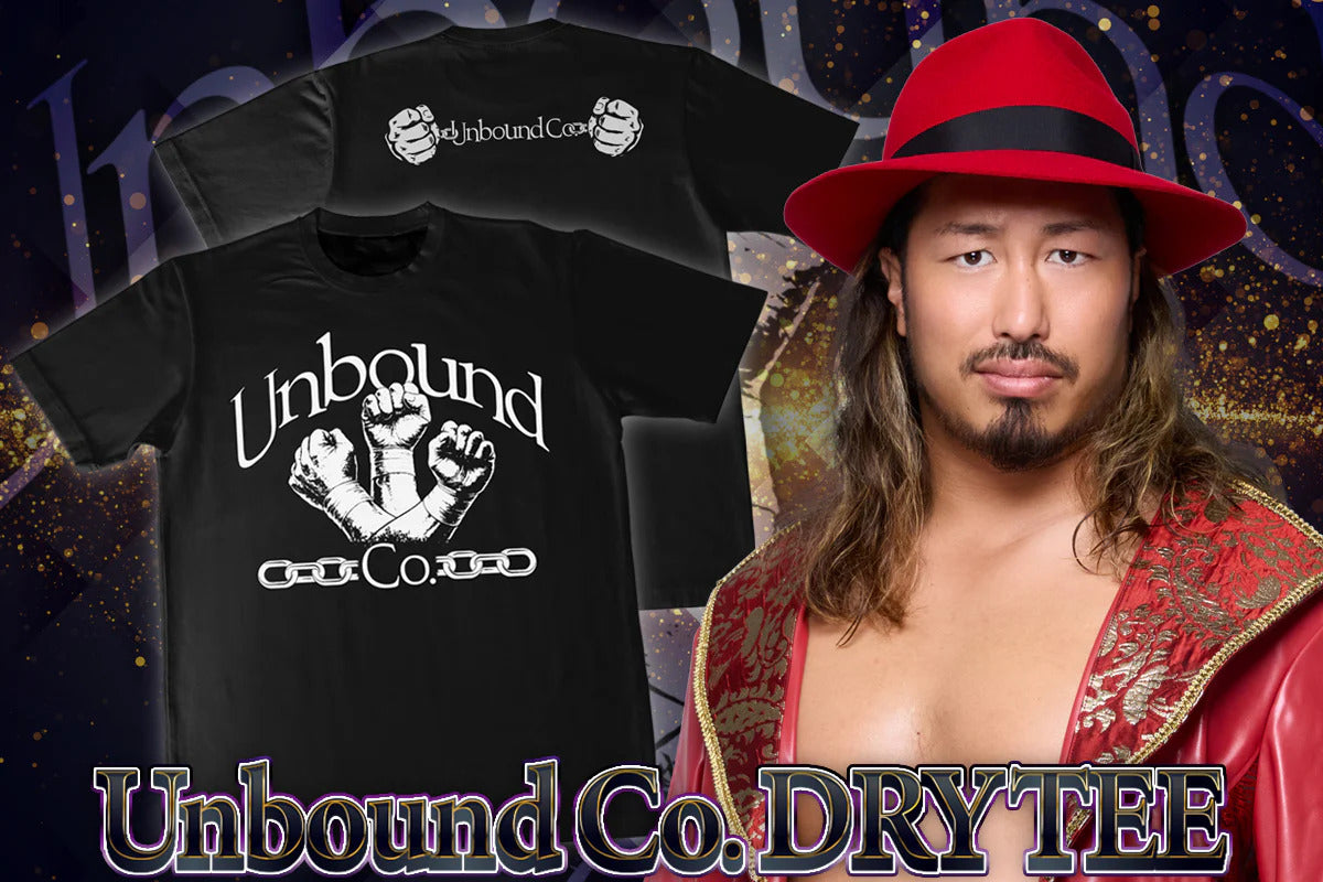 Unbound Co. ドライTシャツ（ブラック×ホワイト）