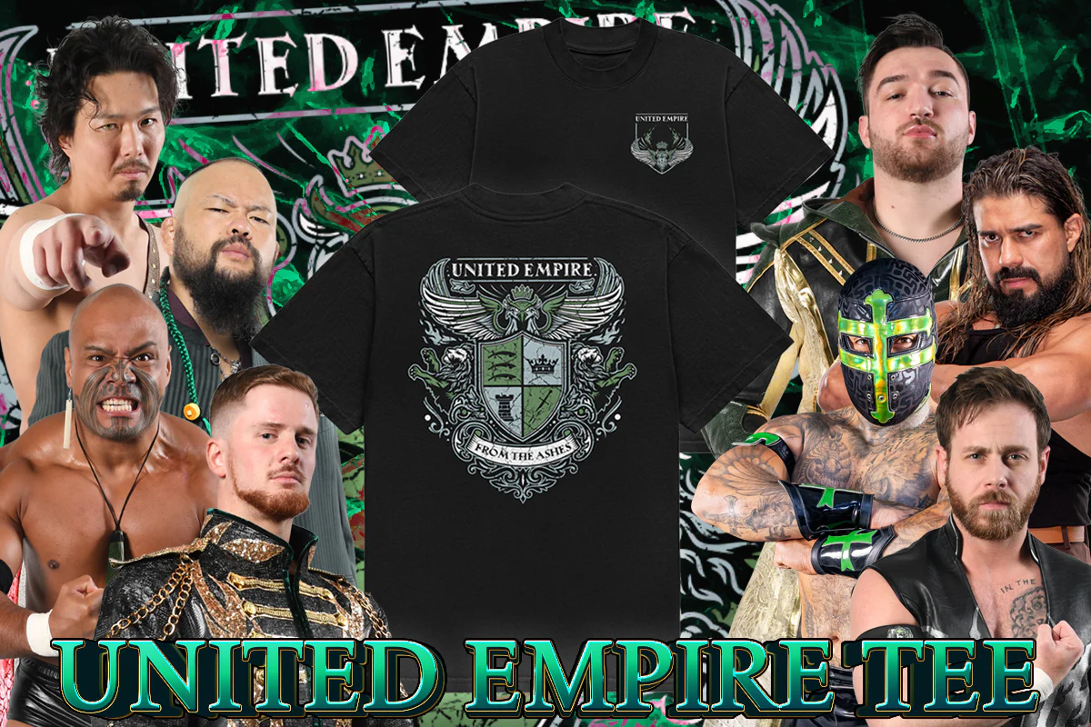UNITED EMPIRE「FROM THE ASHES」Tシャツ