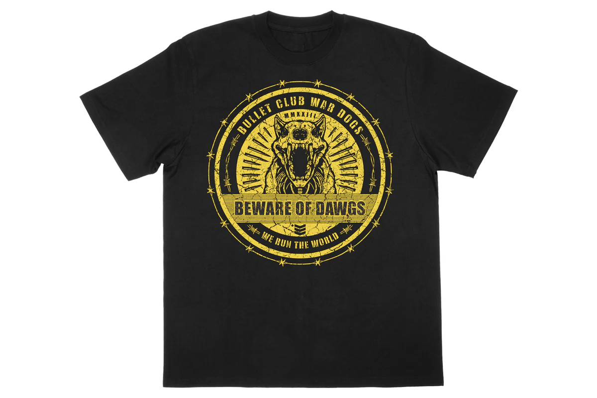 BULLET CLUB WAR DOGS「BEWARE OF DAWGS」Tシャツ