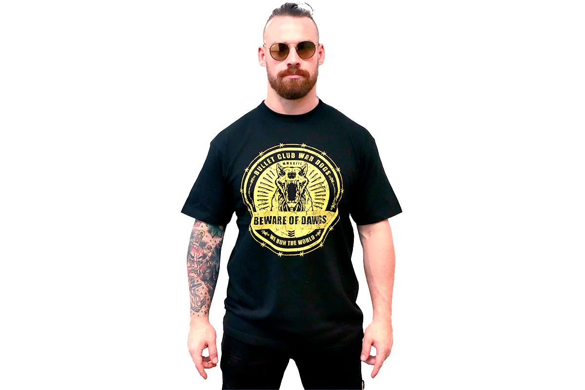 BULLET CLUB WAR DOGS「BEWARE OF DAWGS」Tシャツ