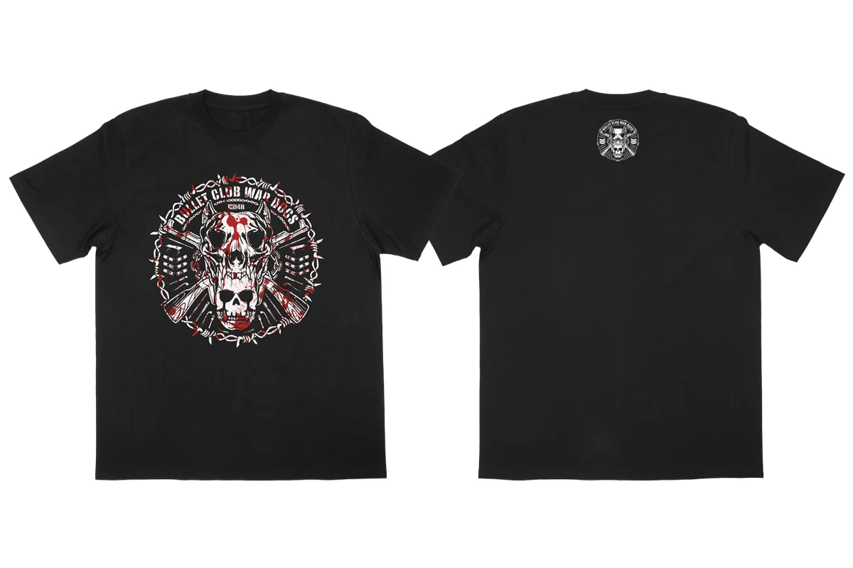 BULLET CLUB WAR DOGS「DPSCM」Tシャツ