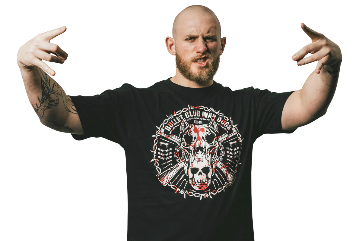 BULLET CLUB WAR DOGS「DPSCM」Tシャツ