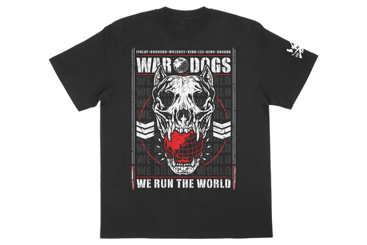 BULLET CLUB WAR DOGS「WE RUN THE WORLD」Tシャツ