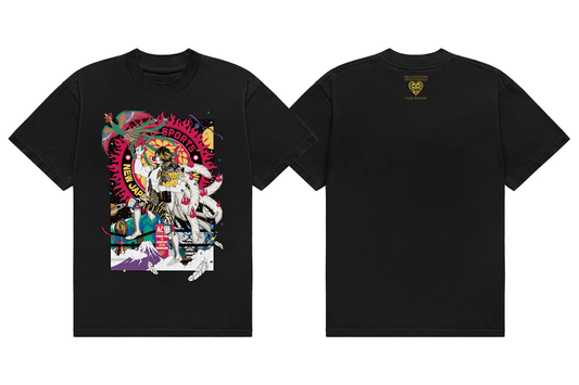 WK20 棚橋弘至×中村佑介 Tシャツ（ブラック）