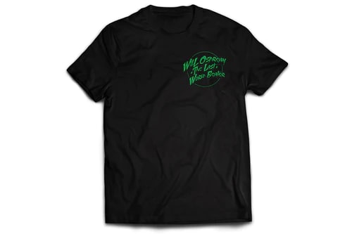 ウィル・オスプレイ THE LAST WORLD BEATER Tシャツ (ワンポイントロゴ)