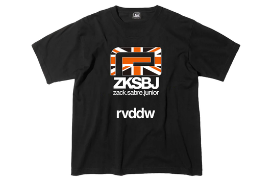 ザック・セイバーJr.「ZSJ BIG MARK TEE」（BLACK）