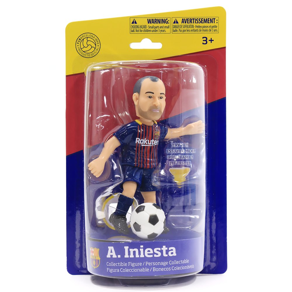 FCバルセロナ アンドレス・イニエスタ(Andres Iniesta) コレクティブル アクションフィギュア